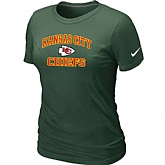 Kansas City Chiefs Women's Heart & Soul D.Green T-Shirt,baseball caps,new era cap wholesale,wholesale hats