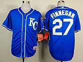 Kansas City Royals #27 Finnegan 2014 Blue Jerseys,baseball caps,new era cap wholesale,wholesale hats