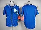 Kansas City Royals Blank 2014 Blue Jerseys,baseball caps,new era cap wholesale,wholesale hats