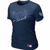 Kansas City Royals D.Blue Nike Women's Short Sleeve Practice T-Shirt,baseball caps,new era cap wholesale,wholesale hats