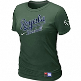 Kansas City Royals D.Green Nike Women's Short Sleeve Practice T-Shirt,baseball caps,new era cap wholesale,wholesale hats