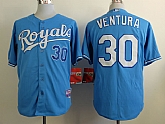 Kansas Royals #30 Ventura Light Blue Jerseys,baseball caps,new era cap wholesale,wholesale hats