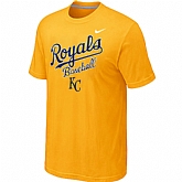 Kansas Royals 2014 Home Practice T-Shirt - Yellow,baseball caps,new era cap wholesale,wholesale hats