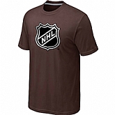 Logo Big & Tall Brown T-Shirt,baseball caps,new era cap wholesale,wholesale hats