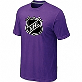 Logo Big & Tall Purple T-Shirt