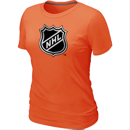 Logo Big & Tall Women's Orange T-Shirt