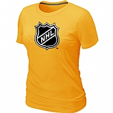 Logo Big & Tall Women's Yellow T-Shirt