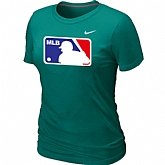 Logo Heathered Women's Nike L.Green Blended T-Shirt,baseball caps,new era cap wholesale,wholesale hats