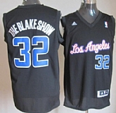 Los Angeles Clippers #32 The Blake Show Black With Blue Fashion Jerseys,baseball caps,new era cap wholesale,wholesale hats
