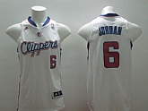 Los Angeles Clippers #6 Jordan Revolution 30 Swingman White Jerseys,baseball caps,new era cap wholesale,wholesale hats