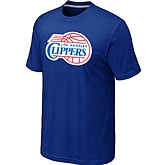 Los Angeles Clippers Big & Tall Primary Logo Blue T-Shirt,baseball caps,new era cap wholesale,wholesale hats