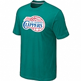 Los Angeles Clippers Big & Tall Primary Logo Green T-Shirt,baseball caps,new era cap wholesale,wholesale hats