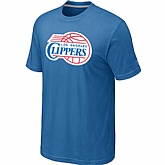 Los Angeles Clippers Big & Tall Primary Logo light Blue T-Shirt,baseball caps,new era cap wholesale,wholesale hats