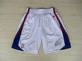 Los Angeles Clippers NBA Shorts White,baseball caps,new era cap wholesale,wholesale hats