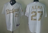 Los Angeles Dodgers #27 Matt Kemp White 2013 USMC Home Cool Base Jerseys,baseball caps,new era cap wholesale,wholesale hats