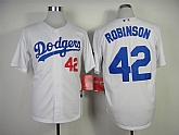 Los Angeles Dodgers #42 Jackie Robinson 2014 White Jerseys,baseball caps,new era cap wholesale,wholesale hats