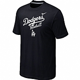 Los Angeles Dodgers 2014 Home Practice T-Shirt - Black,baseball caps,new era cap wholesale,wholesale hats