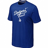 Los Angeles Dodgers 2014 Home Practice T-Shirt - Blue,baseball caps,new era cap wholesale,wholesale hats