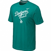 Los Angeles Dodgers 2014 Home Practice T-Shirt - Green,baseball caps,new era cap wholesale,wholesale hats