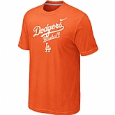 Los Angeles Dodgers 2014 Home Practice T-Shirt - Orange,baseball caps,new era cap wholesale,wholesale hats