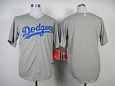 Los Angeles Dodgers Blank 2014 Grey Jerseys,baseball caps,new era cap wholesale,wholesale hats