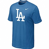 Los Angeles Dodgers Nike Logo Legend light Blue T-Shirt,baseball caps,new era cap wholesale,wholesale hats