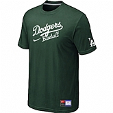 Los Angeles Dodgers Nike Short Sleeve Practice T-Shirt D.Green,baseball caps,new era cap wholesale,wholesale hats