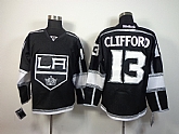 Los Angeles Kings #13 Kyle Clifford Black Jerseys,baseball caps,new era cap wholesale,wholesale hats