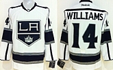 Los Angeles Kings #14 Justin Williams White Jerseys,baseball caps,new era cap wholesale,wholesale hats