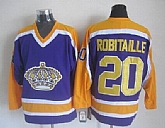 Los Angeles Kings #20 Robitaille CCM Throwback Purple Jerseys,baseball caps,new era cap wholesale,wholesale hats