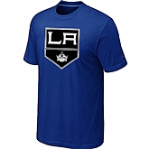 Los Angeles Kings Big & Tall Logo Blue T-Shirt,baseball caps,new era cap wholesale,wholesale hats