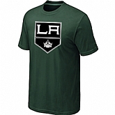 Los Angeles Kings Big & Tall Logo D.Green T-Shirt,baseball caps,new era cap wholesale,wholesale hats