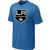 Los Angeles Kings Big & Tall Logo light Blue T-Shirt,baseball caps,new era cap wholesale,wholesale hats