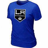 Los Angeles Kings Big & Tall Women's Logo Blue T-Shirt,baseball caps,new era cap wholesale,wholesale hats