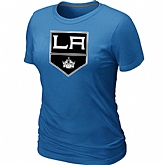 Los Angeles Kings Big & Tall Women's Logo L.blue T-Shirt,baseball caps,new era cap wholesale,wholesale hats