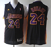 Los Angeles Lakers #24 Kobe Bryant Fans Edition Black Jerseys,baseball caps,new era cap wholesale,wholesale hats