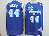 Los Angeles Lakers #44 Jerry West Blue Throwback Jerseys,baseball caps,new era cap wholesale,wholesale hats