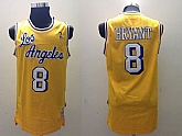 Los Angeles Lakers #8 Kobe Bryant Yellow Throwback Swingman Jerseys,baseball caps,new era cap wholesale,wholesale hats