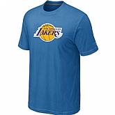 Los Angeles Lakers Big & Tall Primary Logo L.Blue T-Shirt,baseball caps,new era cap wholesale,wholesale hats