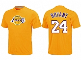 Los Angeles Lakers Kobe Bryant Big & Tall Name and Number T-Shirt,baseball caps,new era cap wholesale,wholesale hats
