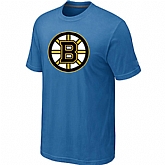 MHL Bruins Big & Tall Logo light Blue T-Shirt,baseball caps,new era cap wholesale,wholesale hats