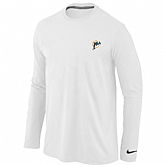 Men Nike Miami Dolphins Sideline Legend Authentic Logo Long Sleeve T-Shirt White,baseball caps,new era cap wholesale,wholesale hats
