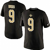 Men Nike New Orleans Saints 9 Drew Brees Pride Name x26 Number T-Shirt,baseball caps,new era cap wholesale,wholesale hats