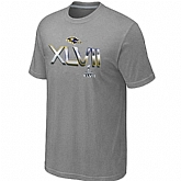 Men's Baltimore Ravens 2012 Super Bowl XLVII On Our Way L.Grey T-Shirt,baseball caps,new era cap wholesale,wholesale hats