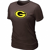 Men's Green Bay Packers Neon Logo Charcoal Women's Brown T-shirt,baseball caps,new era cap wholesale,wholesale hats