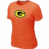 Men's Green Bay Packers Neon Logo Charcoal Women's Orange T-shirt,baseball caps,new era cap wholesale,wholesale hats