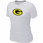 Men's Green Bay Packers Neon Logo Charcoal Women's White T-shirt,baseball caps,new era cap wholesale,wholesale hats