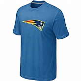 Men's New England Patriots Neon Logo Charcoal light Blue T-shirt,baseball caps,new era cap wholesale,wholesale hats