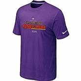 Men's Nike San Francisco 49ers 2012 NFC Conference Champions Trophy Collection Long Purple T-Shirt,baseball caps,new era cap wholesale,wholesale hats