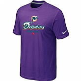 Miami Dolphins Critical Victory Purple T-Shirt,baseball caps,new era cap wholesale,wholesale hats